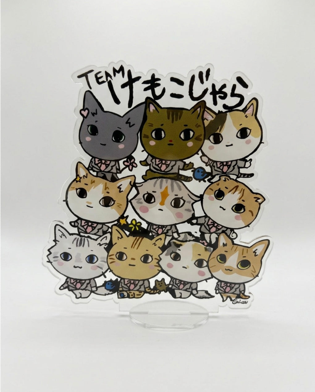 TEAMけもこじゃら 集合アクリルスタンド