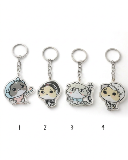 へちゃむくれバニー アクリルキーホルダー大|キャラクターが選べる