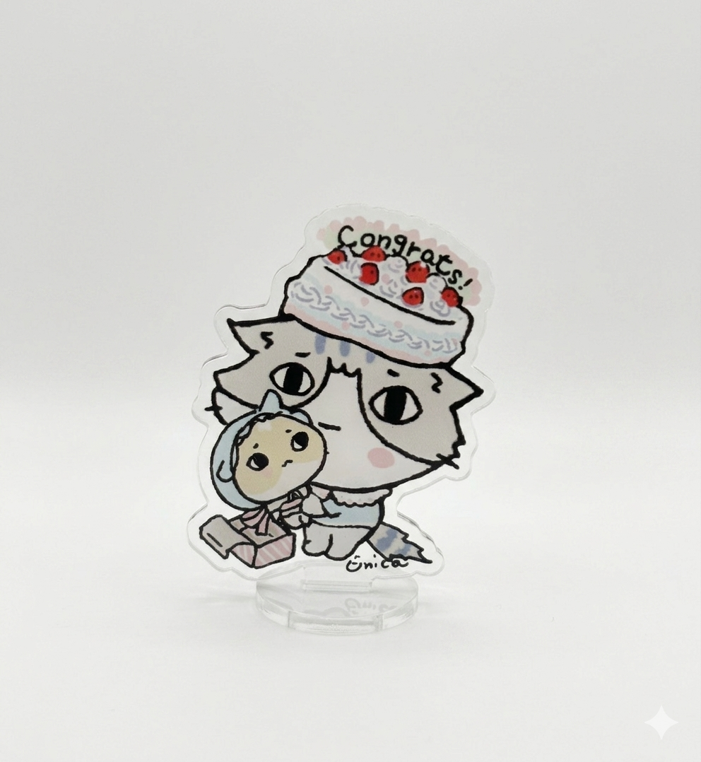モフ コングラッツ アクスタ