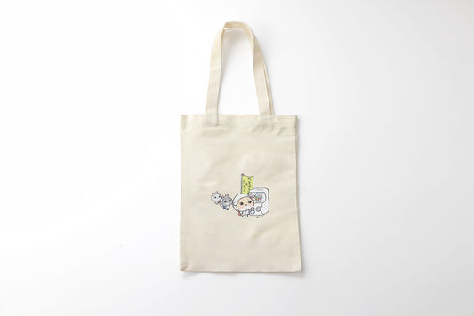 トートバッグ A4（へちゃむくれのたまご）